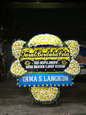 Papan Bunga Duka di Wosak