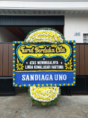 Papan Bunga Duka di Wosak