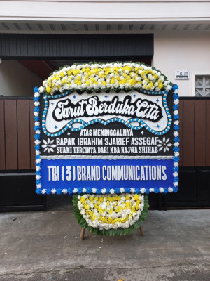 Papan Bunga Duka di Wosak